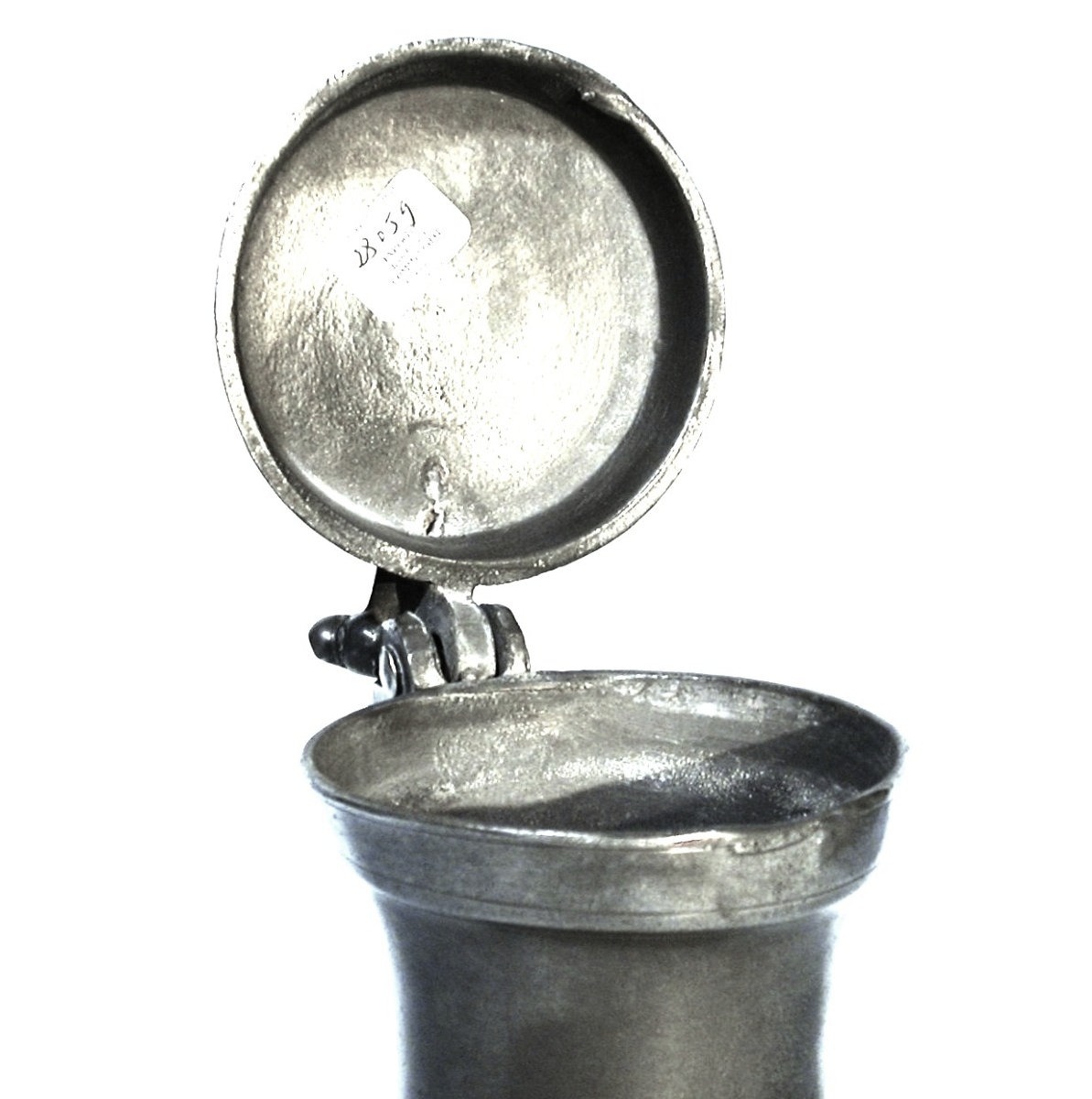Pewter Wine Pitcher - Toulouse, 18th Century-photo-1