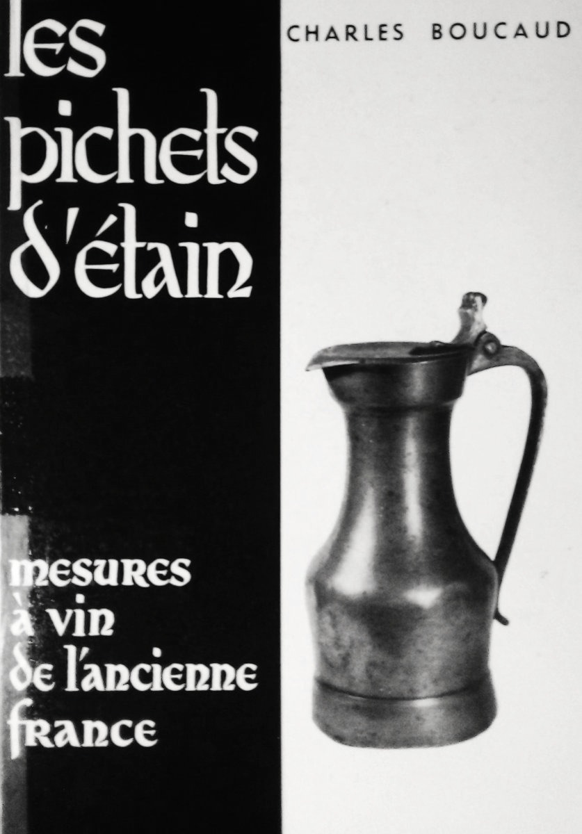 Pewter Wine Pitcher - Toulouse, 18th Century-photo-5