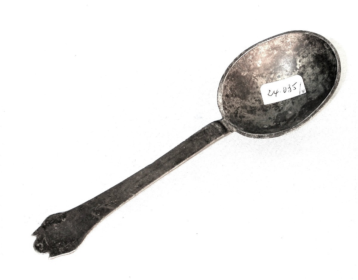 Pewter Spoon - Netherlands, 17th Century