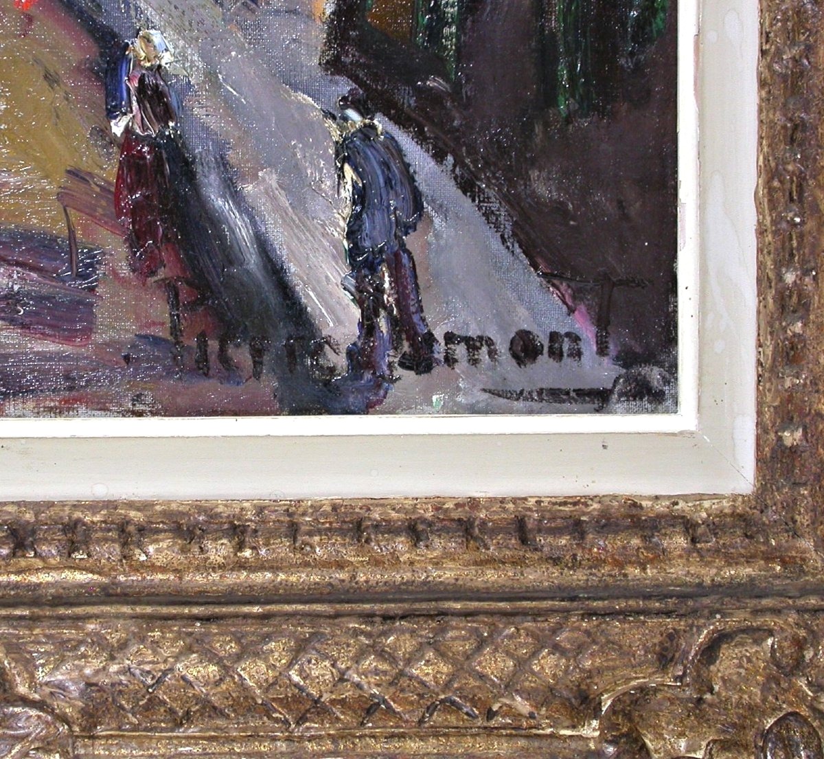 Painting - Oil On Canvas By Pierre Jean Dumont-photo-2
