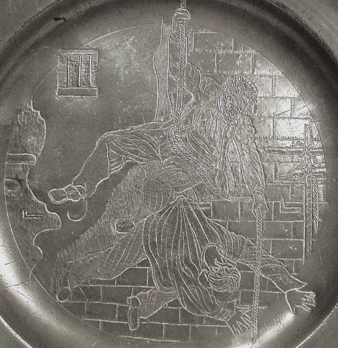 PLAT EN ETAIN - FRANCE, CIRCA 1800-photo-2