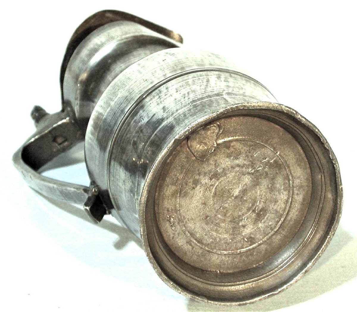 Pewter Pitcher - Apt, 18th Century-photo-3