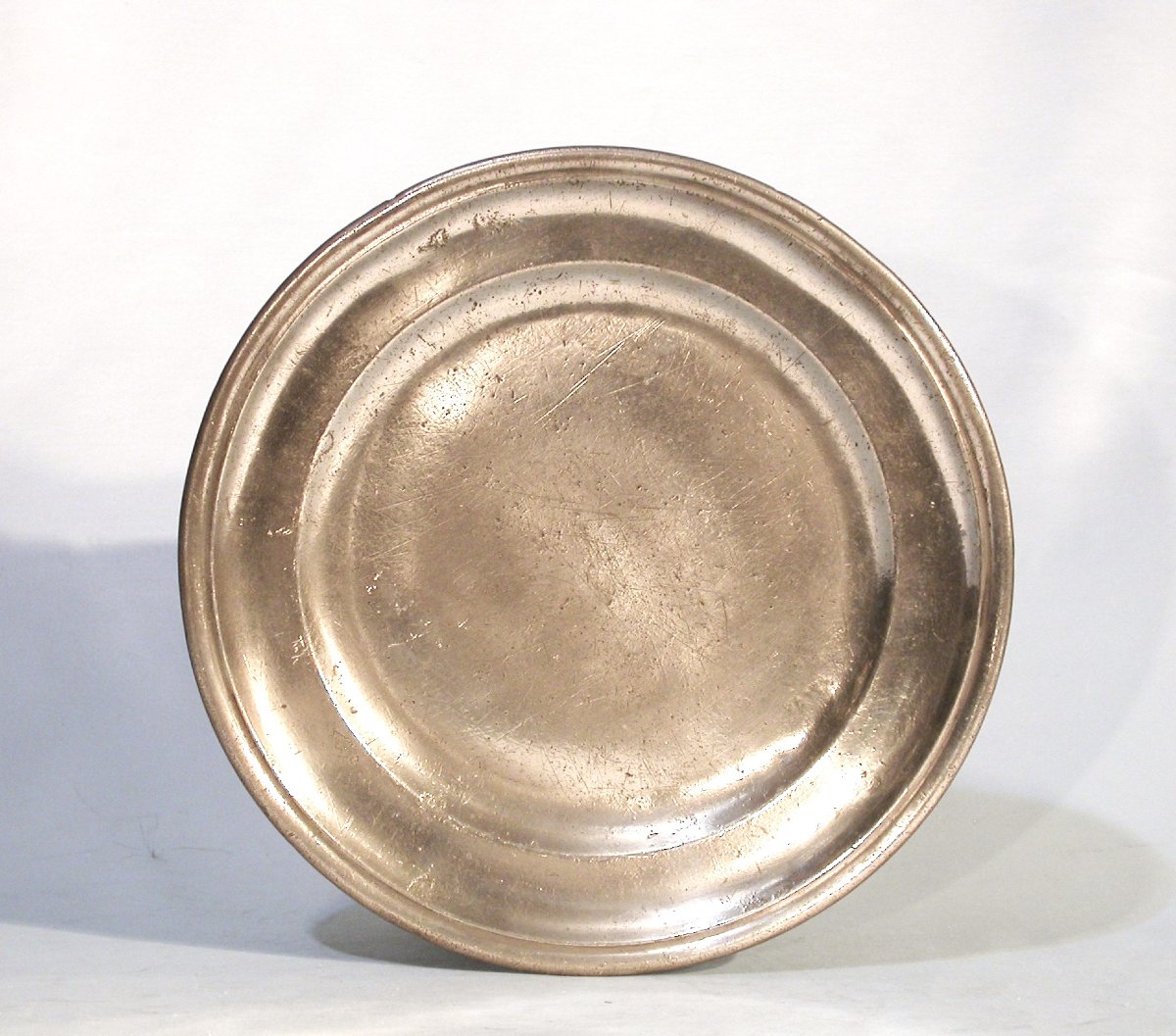 Pewter Plate - Toulouse, 18th Century-photo-2