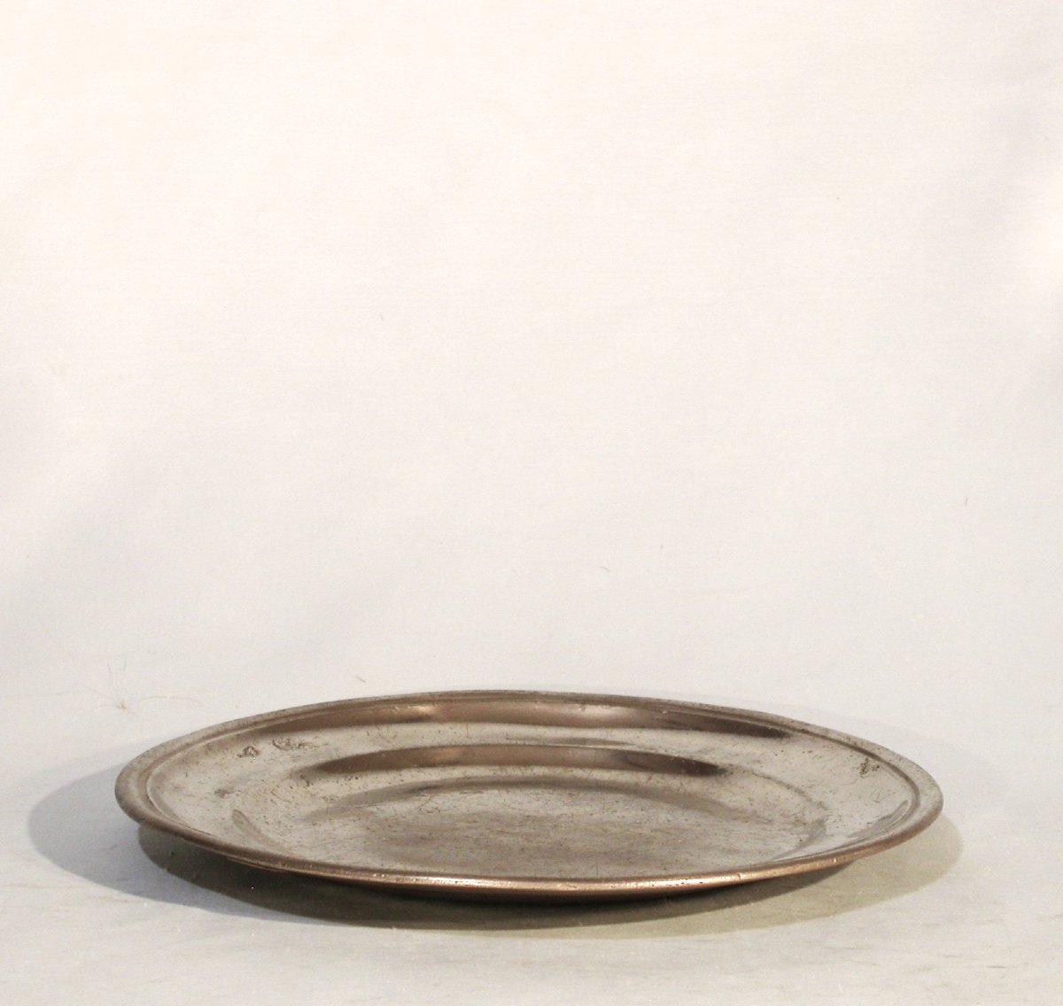 Pewter Plate - Toulouse, 18th Century-photo-3