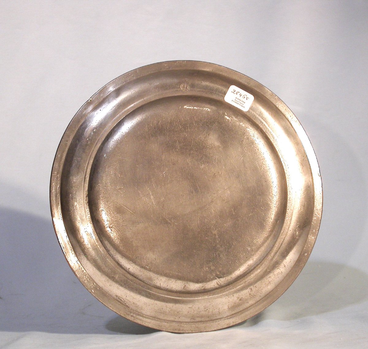 Pewter Plate - Toulouse, 18th Century-photo-3