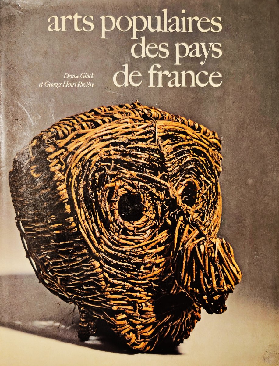 VANNERIE D'ART POPULAIRE - PANIER À COQ-photo-1