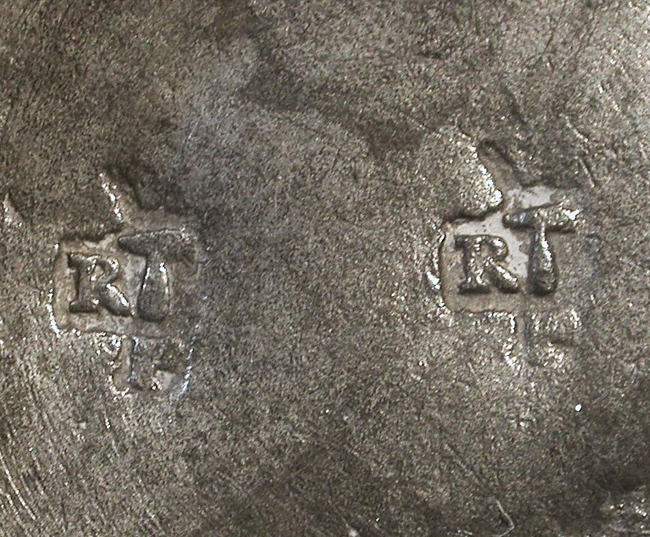 Pewter Timbale By Rene Parain - Paris, 18th Century-photo-1