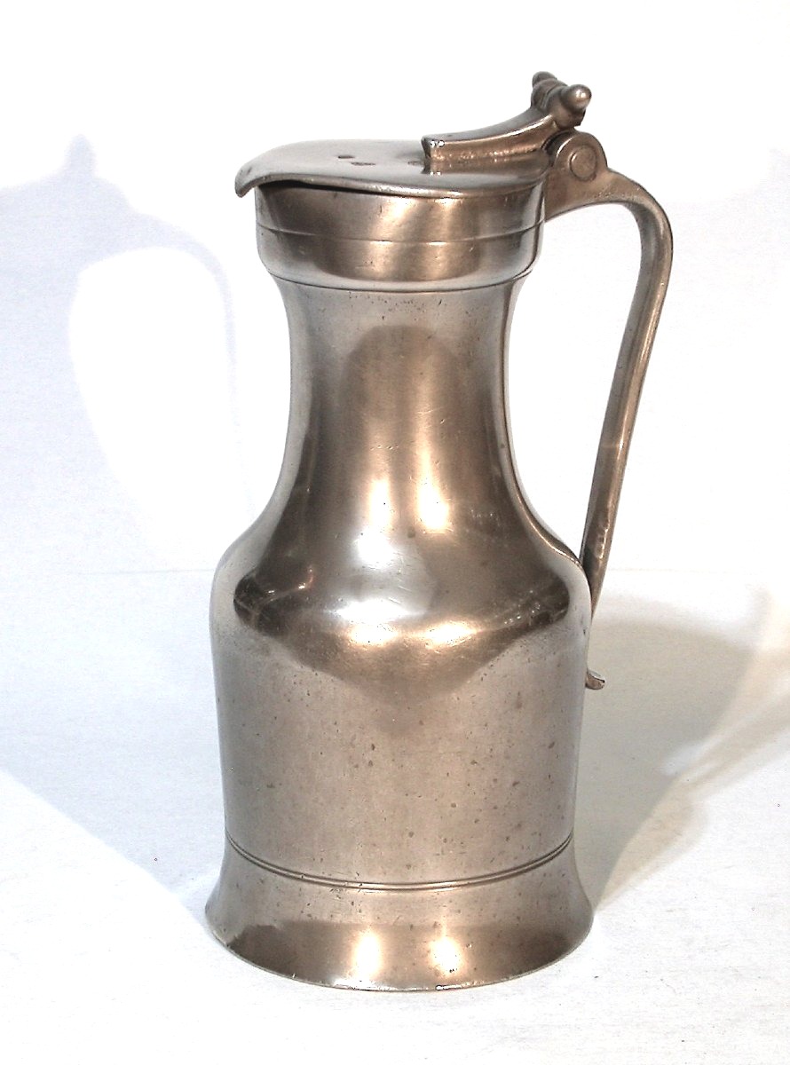 PICHET À VIN EN ETAIN - ROUEN, CIRCA 1740