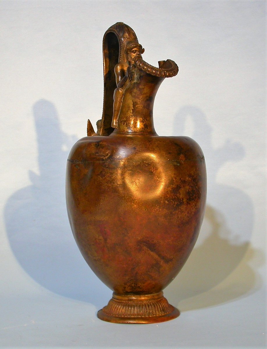 Bronze Ewer - Greece, XIX Th Century-photo-4