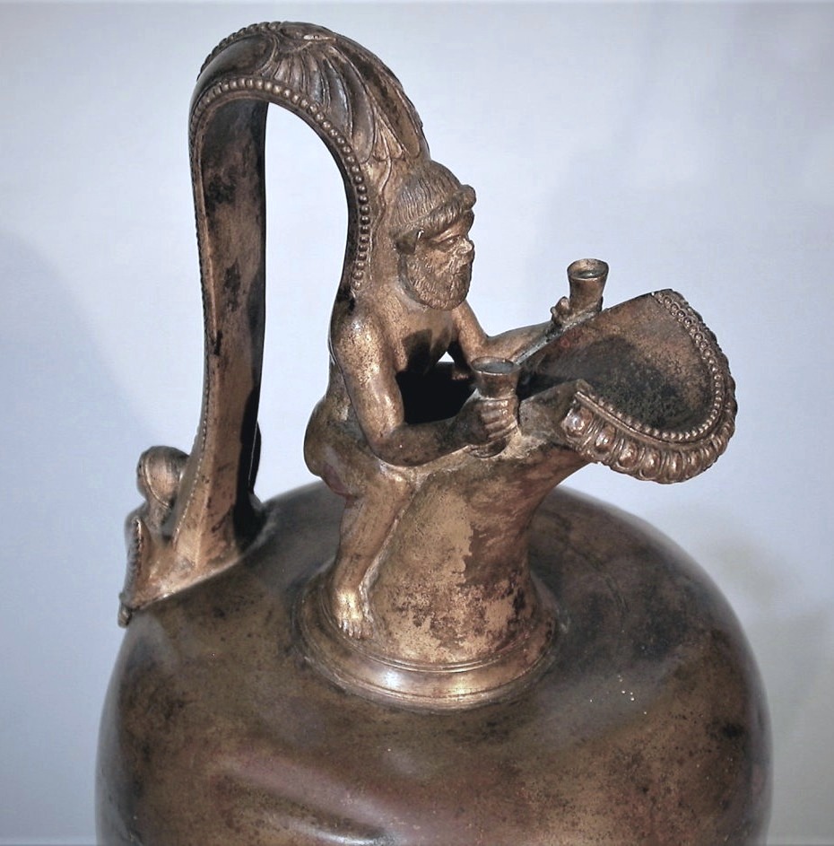 AIGUIÈRE EN BRONZE - GRECE, XIX ème s (?)-photo-2