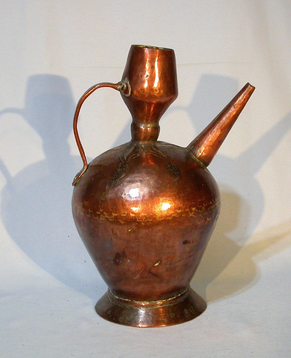 Copper Jug - Tunisia (?) - Late XIXth Century-photo-2