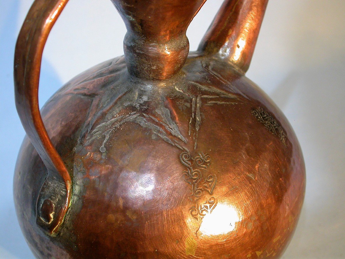 Copper Jug - Tunisia (?) - Late XIXth Century-photo-4