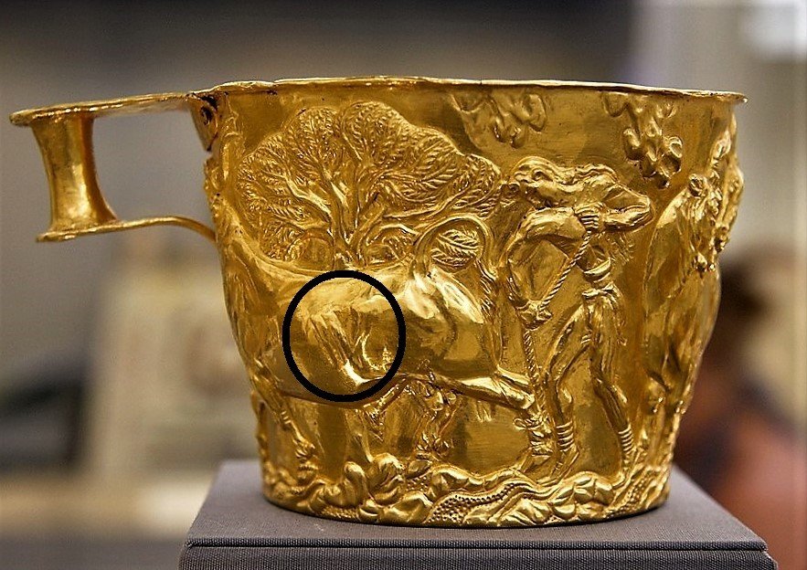 Golden Copper Cup - Greece (?)-photo-8