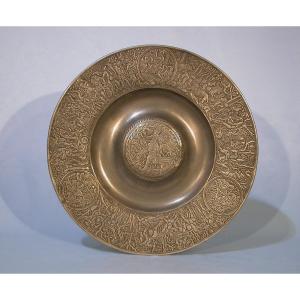 Pewter Dish After Nicolas Horchaimer - 20th Century