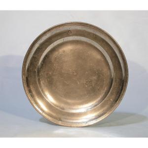 Pewter Plate - France, 18th Century