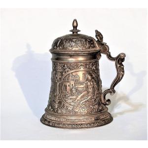 Pewter Mug (pewter) After Francois Briot