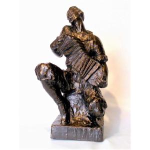 Bronze Sculpture By Leon Mouradoff