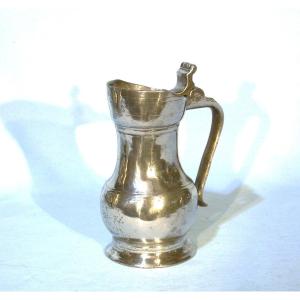 Pewter Wine Pitcher - Chartres, 19th Century