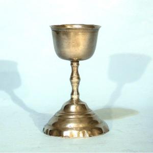 Rare Pewter Egg Cup  - Rouen, 18th Century