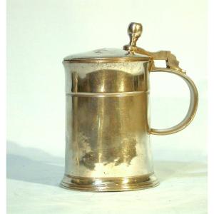 Pewter Mug - Wunsiedel (germany), 19th Century