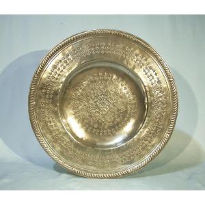 Large Pewter Dish  - Turin (?), 18th Century