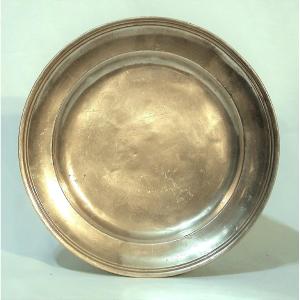 Pewter Plate  - France, 18th Century