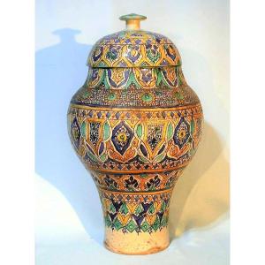 “khabbya” In Earthenware - Morocco, 19th Century