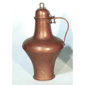 PAIRE DE CRUCHES À VIN EN CUIVRE - PORTUGAL (REGUENGOS)
