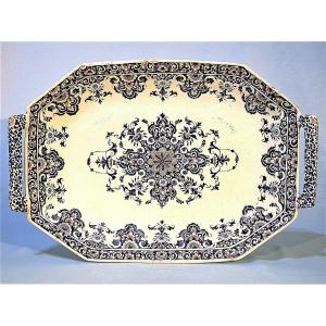 Rouen Earthenware Dish, 18th Century
