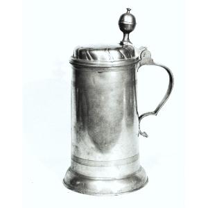 Pewter Tank - Hof (southern Germany), 19th Century