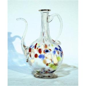 Blown Glass Jug - Normandy, 19th Century