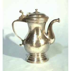 Pewter Oil Jug - Lyon, 19th Century