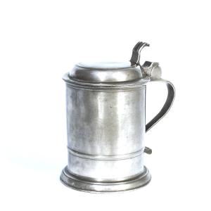 Rare Pewter Tank - Turku (finland), Circa 1834