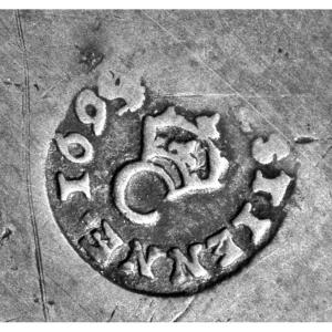 RARE PLAT "À LA CARDINAL" EN ÉTAIN - SAINT-ETIENNE, CIRCA 1700