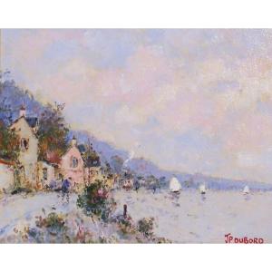 TABLEAU - HUILE SUR TOILE DE J-P DUBORD