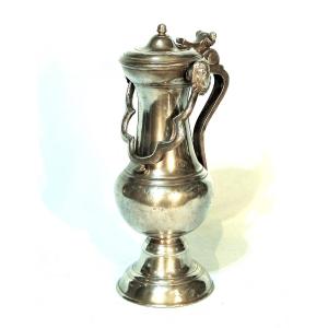Pewter Cimarre - Champagne (montier-en-der), 18th Century