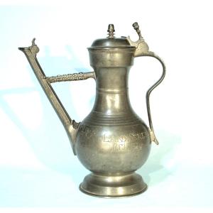 AIGUIERE "STEGKANNE" EN ETAIN - BERNE (SUISSE), XVIII ème s