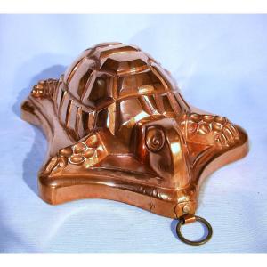 Rare Copper Cake Mold, 19th Century