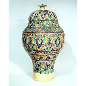 Earthenware Khabbya - Morocco, 19th Century