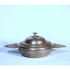 Pewter Bowl - Paris, End Of 18th C
