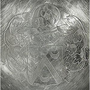 PLAT ARMORIE EN ETAIN - ANGERS, DEBUT DU XIX ème s