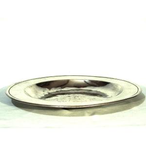 Pewter Dish - Germany, Mid 18th C.