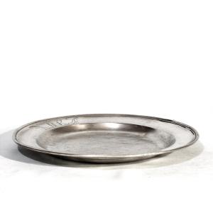 Pewter Dish - Cologne (köln, Koln, Coln) - 18th C