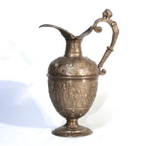 "suzanne" Pewter Ewer, Lyon Or Montbeliard, XVI Th C.