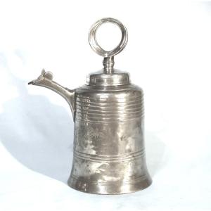 "GLOCKENKANNE" EN ETAIN - SAINT-GALL (SUISSE), XVIII ème s