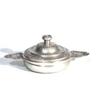 RARE ECUELLE EN ETAIN - BORDEAUX, CIRCA 1700