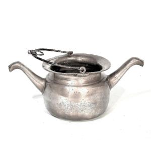 Rare Pewter Water Jug - Alsace, 18th Century