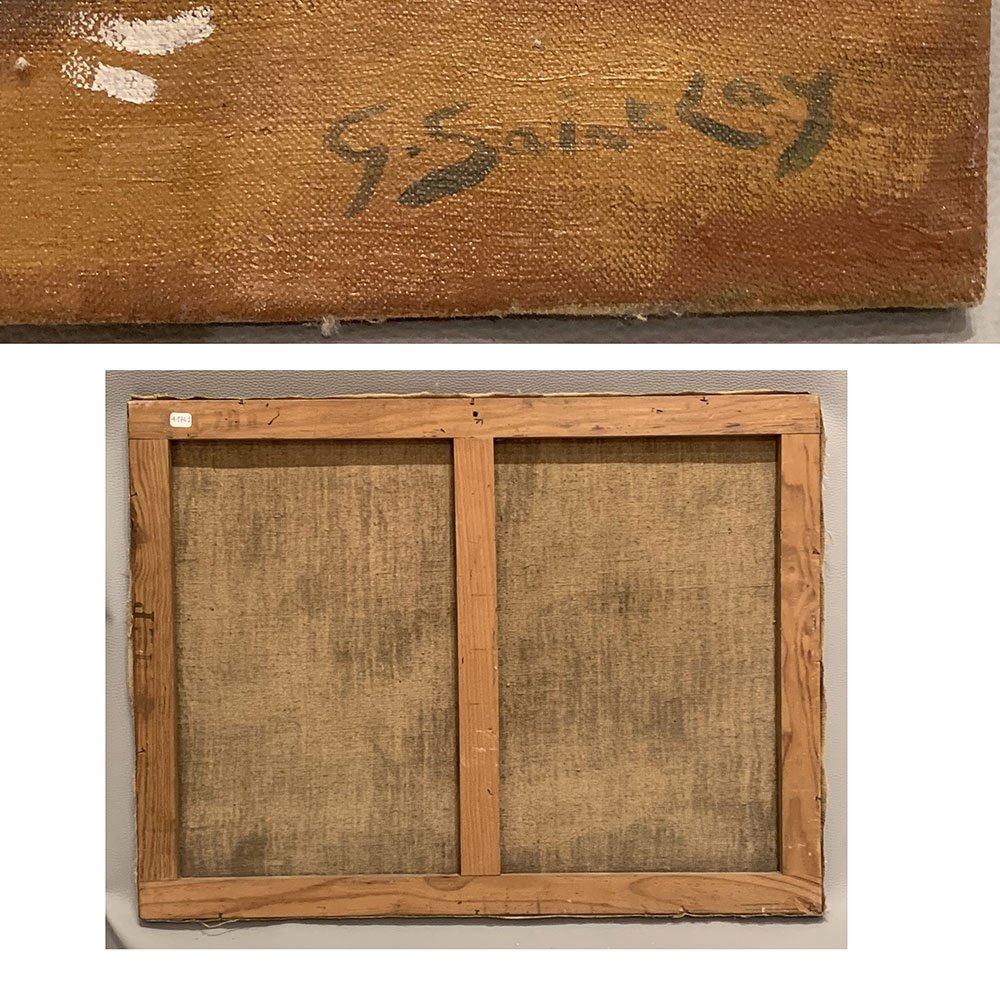 Flowers, Signed: G. Saint Lay, Circa 1900, French School-photo-3