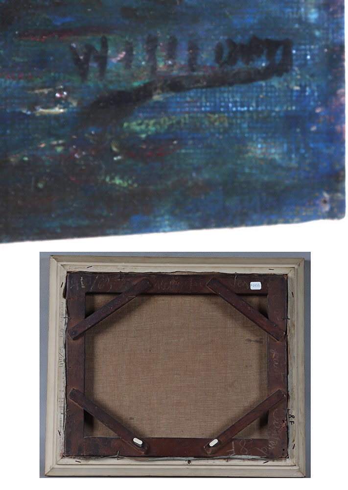 Signed William, Circa 1900, Impressionist Style Seascape, -photo-4
