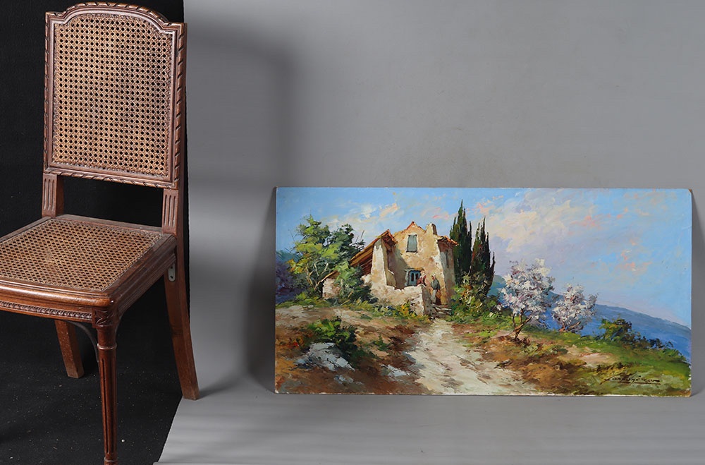 Fortuné Car 1905/1970, 100 Cm, La Provence, South Of France-photo-2